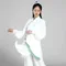 Tai Chi Kleidung Frauen Wushu Kleidung Kung Fu Wettbewerb Kleidung Kampfkunst Uniform Falten Kostenloser 2022 Weiß Kostenloser Versand