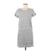 Splendid Casual Dress - Shift: Gray Marled Dresses - Women's Size Small