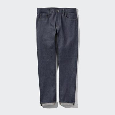 Uniqlo - Cotton Selvedge Stretch Slim Fit Jeans - Blue - 35inch