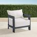 Porticello Lounge Chair in Matte Black Aluminum - Aruba - Frontgate