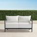 Porticello Aluminum Loveseat - Coral/Red - Frontgate