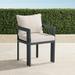 Set of 2 Porticello Aluminum Dining Arm Chairs. - Glacier - Frontgate