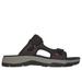 Skechers Men's Relaxed Fit: Prewitt - Lanston Sandals | Size 14.0 | Chocolate | Synthetic/Textile | Vegan
