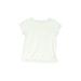 Crewcuts Short Sleeve T-Shirt: Ivory Solid Tops - Kids Girl's Size 10