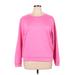 Ocean Drive Clothing Co. Sweatshirt: Pink Print Tops - Women's Size X-Large