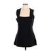 Boston Proper Casual Dress: Black Dresses - Women's Size Large