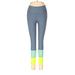 Nike Leggings: Gray Solid Bottoms - Women's Size X-Small