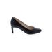 Cole Haan Heels: Pumps Stilleto Classic Black Solid Shoes - Women's Size 8 - Almond Toe