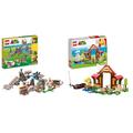 LEGO 71425 Super Mario Diddy Kongs Lorenritt & 71422 Super Mario Picknick bei Mario