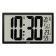 Youshiko XXL 14.76'' Jumbo LCD Radio Controlled (Official 2024 UK & Ireland Version) Silent Wall Clock with Temperature and Humidity display