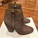 Coach Shoes | Coach Haven Waxy Burnish Calf Booties- Size 7 | Color: Brown | Size: 7