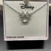 Disney Jewelry | Disney Minnie Mouse Necklace | Color: Silver | Size: Os