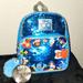 Disney Accessories | Disney 100 Characters Sequins Mini Backpack Nwt | Color: Blue/Silver | Size: Osg