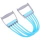 3 Pcs Elastic String Pulling Rope Arm Pulling Resistant Band Chest Trainer Chest Expander Latex Fishing Rod Ceiling Rack Posture Block Fitness Plate Emulsion Elasticity