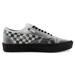 Vans Shoes | New Vans Womens Comfycush Slip Skool Black Checkerboard Low Top Sneaker Shoes 6 | Color: Black/White | Size: 6