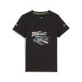 T-Shirt PUMA "Mercedes-AMG Petronas Motorsport Kinder" Gr. 110, schwarz (black) Kinder Shirts T-Shirts