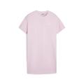 Sweatkleid PUMA "BETTER CLASSICS T-Shirt-Kleid Mädchen Mädchen" Gr. 128, Normalgrößen, pink (whisp of pink) Kinder Kleider Sweatkleider