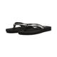 Sandale PUMA "Sandy Flip Slides Damen" Gr. 35.5, schwarz (black silver metallic) Schuhe Halbschuhe