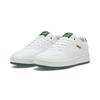 Sneaker PUMA "Court Classic Sneakers Erwachsene", Gr. 42, weiß (weiß vine gold grün), Obermaterial: Synthetik; Futter: Textil; Innensohle: Textil; Laufsohle: Gummi, Schuhe