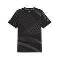 T-Shirt PUMA "Mercedes-AMG Petronas Motorsport AOP Logo-T-Shirt Herren" Gr. M, schwarz (black) Herren Shirts T-Shirts