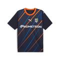 Trainingsshirt PUMA "Parma Calcio Football 23/24 D-Stripes Jersey Herren" Gr. L, blau (navy electric blue lemonade) Herren Shirts T-Shirts