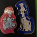 Disney Jewelry | Disney 101 Dalmatians 2 Pins Mother Father Day 2000 Pongo Blue Perdita Red Le #6 | Color: Blue/Red | Size: Os