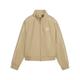 Trainingsjacke PUMA "T7 Damen" Gr. M, beige (prairie tan beige) Damen Jacken Übergangsjacken