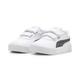 Sneaker PUMA "Carina 2.0 Animal Update Sneakers Mädchen" Gr. 25, weiß (white mineral gray gold) Kinder Schuhe Sneaker