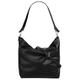 Shopper SAMANTHA LOOK Gr. B/H/T: 39 cm x 31 cm x 13 cm onesize, schwarz Damen Taschen Handtaschen echt Leder, Made in Italy