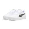Sneaker PUMA "Carina 2.0 Animal Update Sneakers Mädchen", Kinder, Gr. 37, weiß (weiß mineral gray gold), Obermaterial: Textil, Synthetik; Futter: Textil; Innensohle: Textil; Laufsohle: Gummi, Schuhe