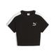 T-Shirt PUMA "ICONIC T7 Tee Damen" Gr. S, schwarz (black) Damen Shirts kurzarm