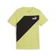 T-Shirt PUMA "PUMA POWER Jungen" Gr. 152, grün (lime sheen green) Kinder Shirts T-Shirts