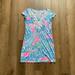 Lilly Pulitzer Dresses | Lilly Pulitzer | Brewster T Shirt Dress | Sink Or Swim | Color: Blue/Pink | Size: S