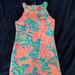Lilly Pulitzer Dresses | Lilly Pulitzer Size 8 Girl Pink And Blue Multi Color Dress | Color: Blue/Pink | Size: 8g