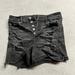 American Eagle Outfitters Shorts | American Eagle Outfitters Aeo Black Super Hi-Rise Shortie Size 4 Euc | Color: Black | Size: 4