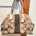 Coach Bags | Coach Purse Vintage. Tan With Brown 'C'. Medium In Size. | Color: Brown/Tan | Size: Os