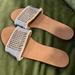 J. Crew Shoes | J. Crew Metallic Slide Sandal | Color: Gold/Silver | Size: 9