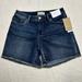 Jessica Simpson Shorts | Jessica Simpson Ventura Midi Jean Shorts Cut Off Ongoing Soft Sculpt | Color: Blue | Size: 4