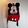 Disney Accessories | Mickey Mouse Backpack Disney | Color: Black/Red | Size: Osbb
