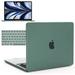 iBenzer Neon Party Hardshell Case for 15" MacBook Air (Midnight Green) LC-NPT-MAT15-MTGN+2TC