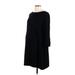 Isabella Oliver for A Pea in the Pod Casual Dress - Sweater Dress: Black Dresses - Women's Size 10 Maternity