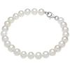 Lulu & Jane Perlen-Armband Sterling Silber Süßwasser-Zuchtperle in 19 cm Damen