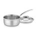 Cuisinart Stainless Steel Saucepan w/ Lid Stainless Steel in Gray | 1.5 Quarts | Wayfair MCP19-16N