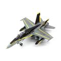 JEWOSS irplane Model Plane Toy Plane Model 1:72 Scale F/A-18C Hornet Fighter F18 Aircraft Model Size Finished Display Toys Display