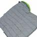 Sunrise Outdoor LTD Double Conjoined Hooded Cot, Cotton in Blue | 3 H x 31.5 W x 86.6 D in | Wayfair S-009-BLUE