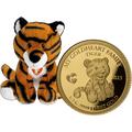 10 Dollars Salomonen Goldmünze Mit Plüschtiger In Geschenk-Box 2023
