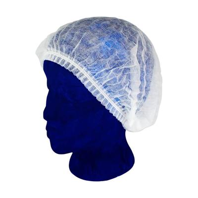 Handgards 305111224 21" Neatgards Bouffant Cap - Non Woven, White, Non-woven Material