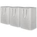 Breakwater Bay Fabric Storage Bin Set Fabric in Gray | 23.6 H x 15.7 W x 11.8 D in | Wayfair 19D62F41753B4948914663518E90ED9D