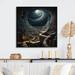 Ebern Designs Unravelling The Blue Labyrinth Mystery I On Canvas Print Canvas, Cotton in Blue/Gray/Green | 16 H x 16 W x 1 D in | Wayfair