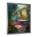 Winston Porter Cozy Table In The Forest Cottage On Canvas Print Metal in Green | 32 H x 16 W x 1 D in | Wayfair 02FFE211B3BB4E95B2B65C104D6DDB95